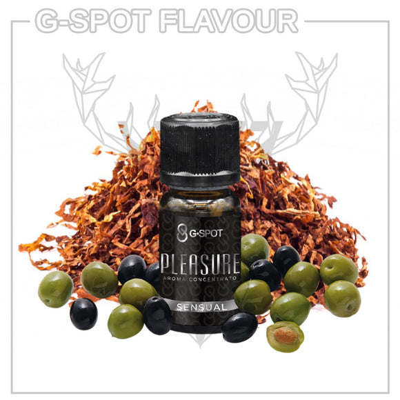 G-Spot Flavour Sensual Pleasure Aroma 10ml tabacco e olive