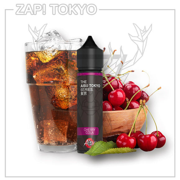 Zap Aisu Tokyo Series - Cherry Cola. Cola rinfrescante e ciliegie. Aroma scomposto 20ml
